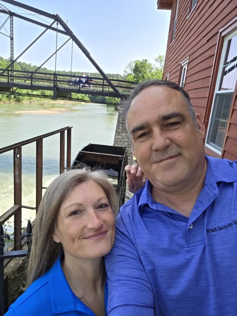 Leeroy and Heather Crossland, owners of NWA Security Shutters